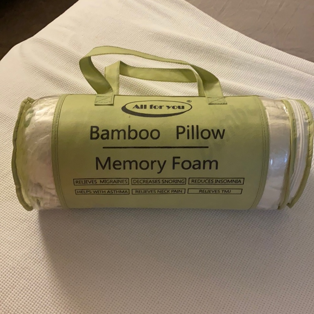 Bamboo pillow